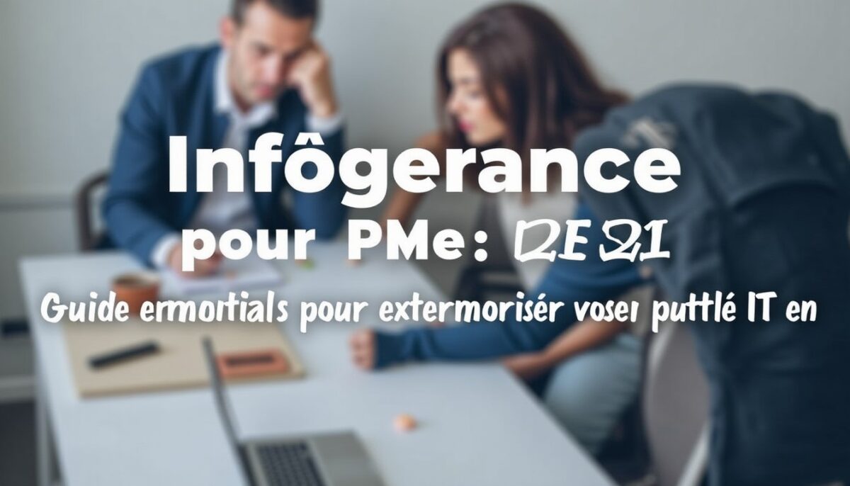 Infogérance pour PME : Guide essentiel pour externaliser votre IT en toute sécurité